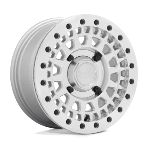 Black Rhino Powersports – PARKER UTV BEADLOCK – Silver – 14″x7″ 36mm – Summer Wheels – 1470PKB364110S82